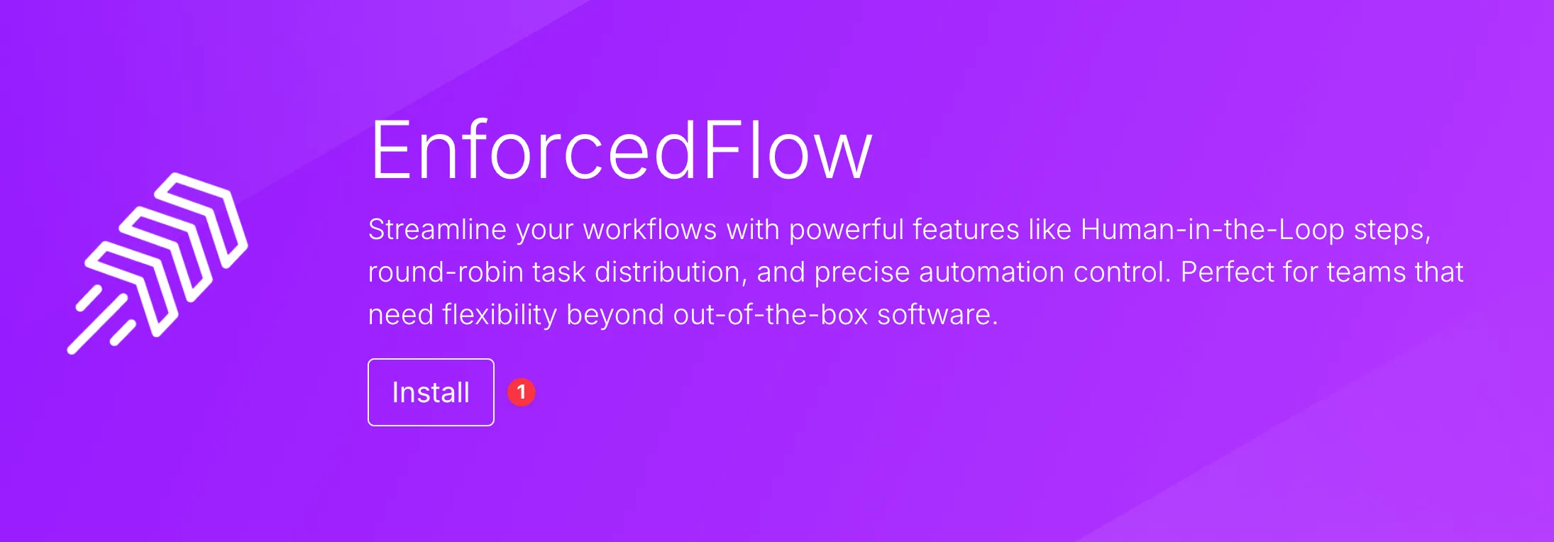EnforcedFlow in Make Marketplace
